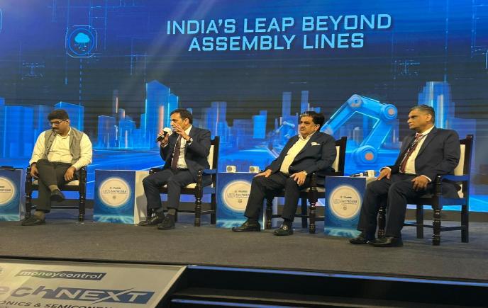 ICEA Chairman Shri Pankaj Mohindroo was invited in the panel discussion during “UP Tech Next Electronics & Semiconductor Summit” organised by CNBC TV-18 and Moneycontrol in Lucknow.